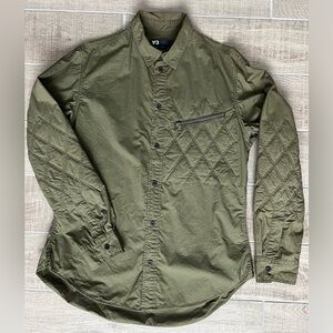 Y-3 Quilted Button-Down | M